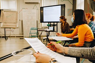 Teilnehmer am Workshop