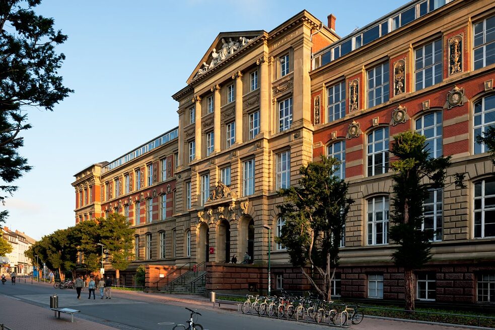 Main building of TU Darmstadt