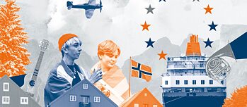 Postkarte zu Erzähle mir von Europa in Oslo