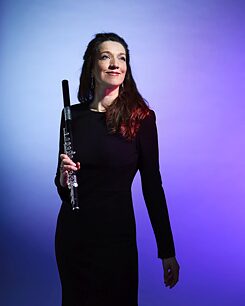 Flautist Sally Walker