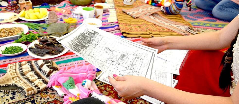 Decolonisation: Conferencia de Belén Olivera Huamán durante el 3er Taller de HumboldtHuaca, Berlín, 18 de mayo de 2019