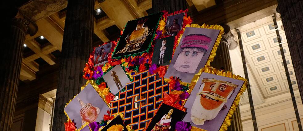 Decolonisation: HumboldtHuaca, ritual en resistencia, Museumsinsel Berlin, 31 de octubre de 2019