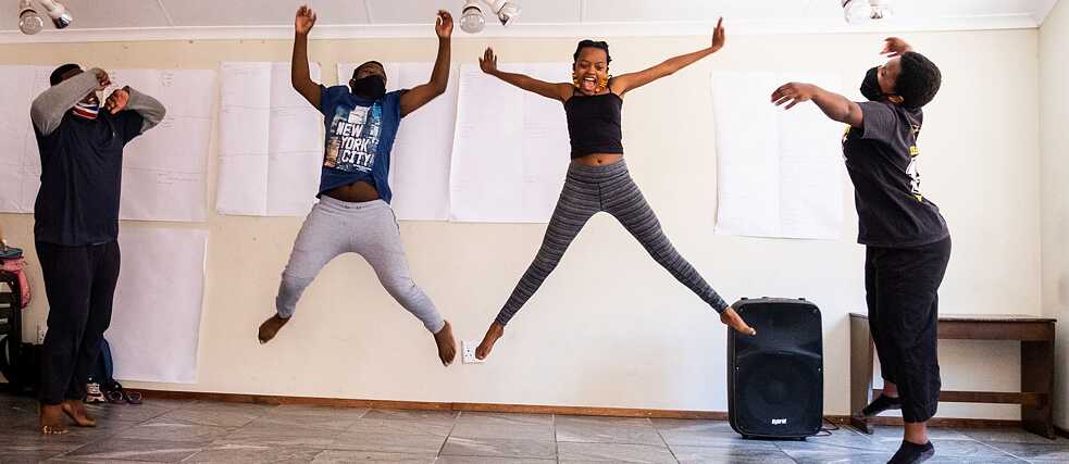 Theatre workshop Outreach Foundation Johannesburg 