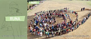 dekolonial – Videostandbild aus dem Projekt „Intervention M21“: Das (De-)Koloniale Glossar, Teil 2, „Zivilisiert – Wild“ 