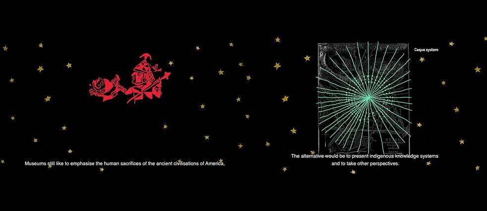 decolonial – Videostill del proyecto “Intervention M21” (www.decolonizem21.info): El Glosario (De)Colonial, Parte 4, Científico - Esotérico