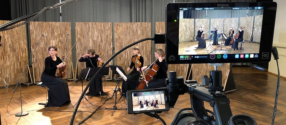 Recording Klenke Quartett,  Berlin