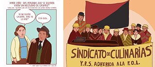 Vanessa Peñuela and Cesar Vargas 