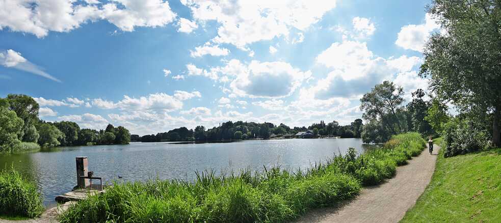 Der Kiessee ist seit jeher ein beliebtes und recht nahes Ausflugsziel.