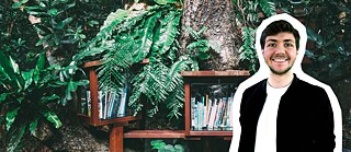 Das ist Niklas. Er hat eine Ausbildung zum Tanzlehrer gemacht.