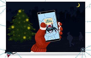 Weihnachtsreise durch Europa. Alexandra Wodolaschtschenko