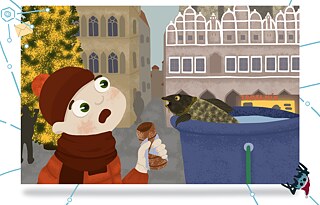 Weihnachten. Prag. Alexandra Wodolaschtschenko