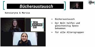 Digitale Werkstatt: Bücheraustausch © © Goethe-Institut Digitale Werkstatt: Bücheraustausch