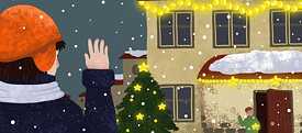 Weihnachtsreise durch Europa. Alexandra Wodolaschtschenko