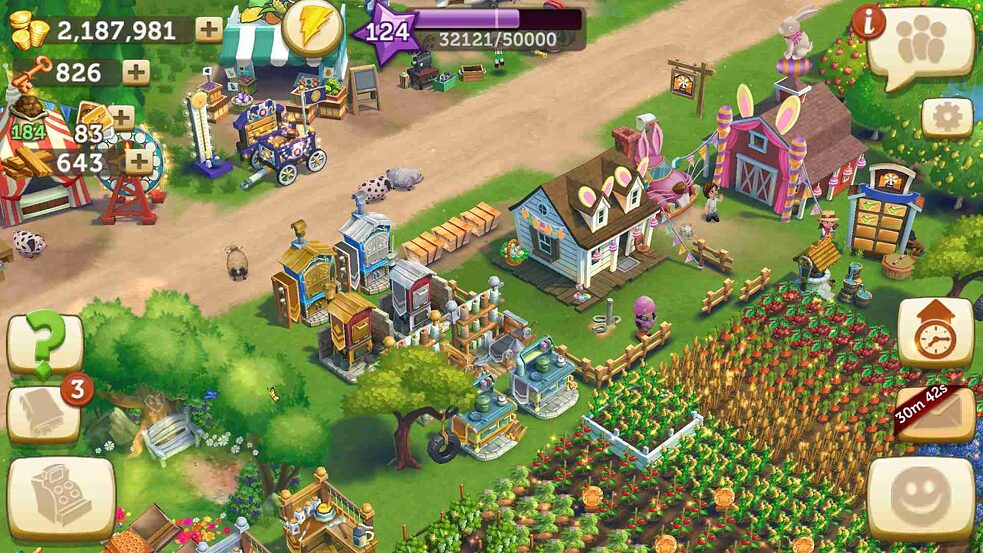 Erfolgreiche Handyspiele wie FarmVille 2: Country Escape werden auch Jahre nach dem Erscheinen weiter entwickelt.