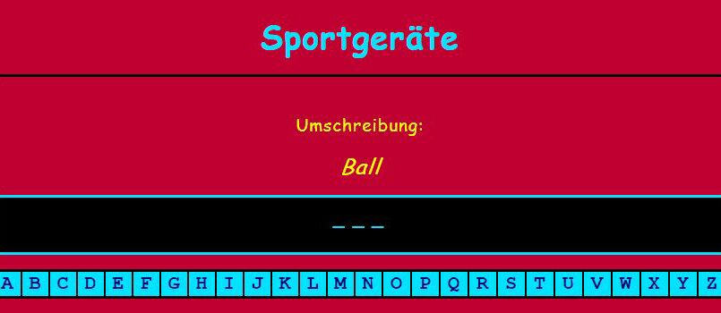 Über Sport sprechen und schreiben        