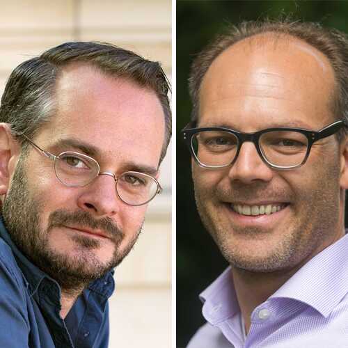 Jonas Lüscher und Michael Zichy