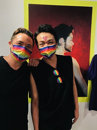 Peter Reading and Jimmy Sham