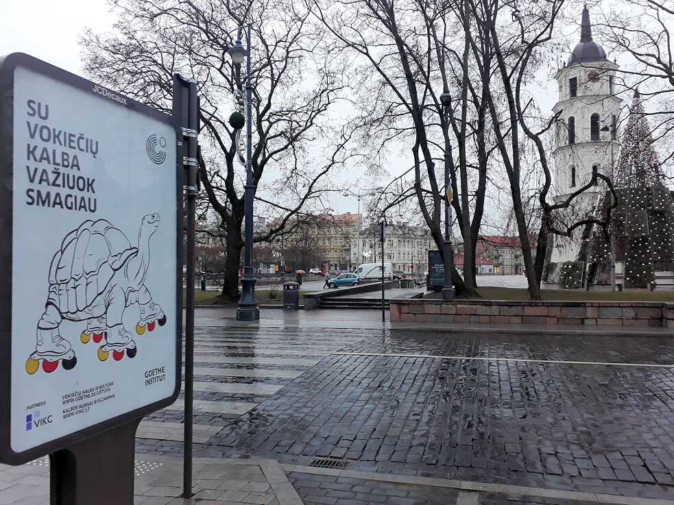 Mit Deutsch sei schneller