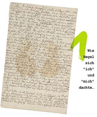 Hegel-Poster1DE © © Goethe-Institut Ljubljana/DLA Marbach Hegel-Poster1DE
