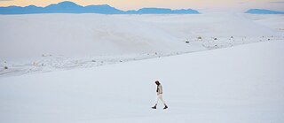 “Wanderlust” in the White Sands National Park New Mexiko 