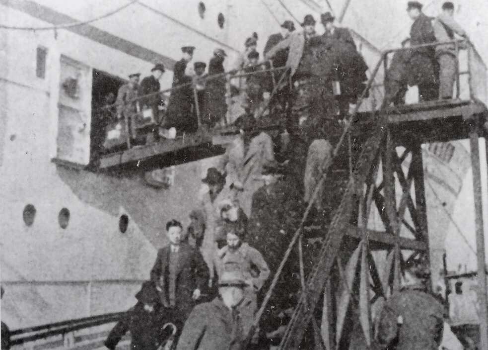 Ankunft in Shanghai