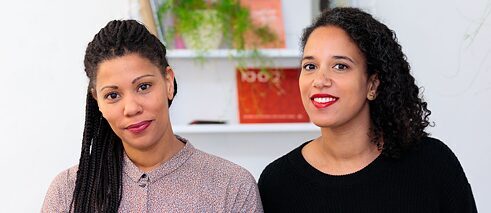 Julia Grosse and Yvette Mutumba 