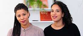 Julia Grosse and Yvette Mutumba 