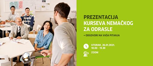Prezentacija kurseva nemačkog za odrasle