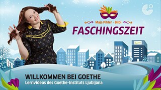 Fasching mit Bilbi &copy; Graphik: Yuchen Jemeršić; © Goethe-Institut Ljubljana Fasching mit Bilbi