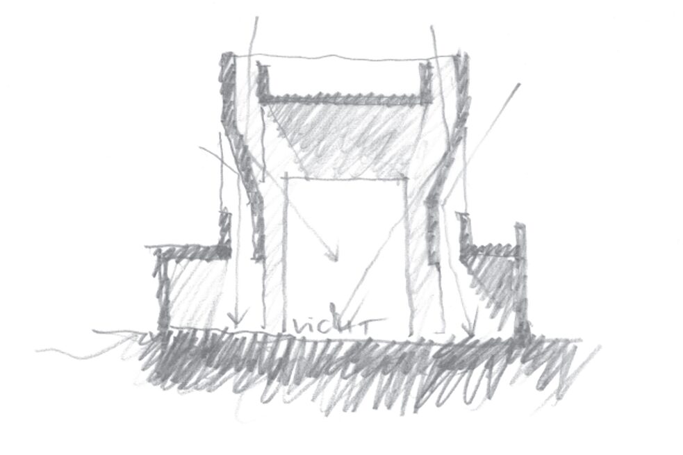 Evangelische Kirche Aachen: Schnitt