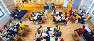 Language training for teachers with the topic “Teaching with textbook Klasse A1” by Rainer Wicke at Goethe-Institut Thailand from 29th April – 1st May 2019