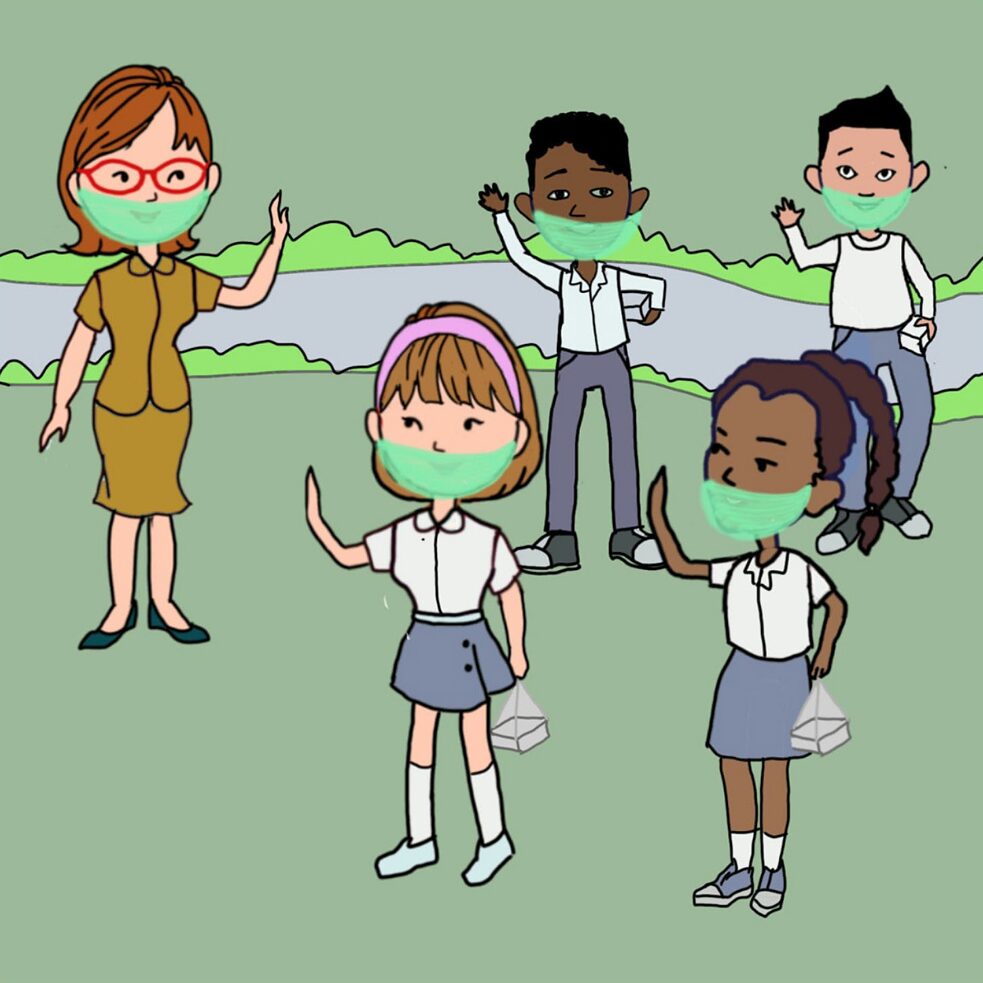 Im Rahmen des Komik Wettbewerb NDO 2021: Deutscholympiade, Online und Maske (DOM) 2021 