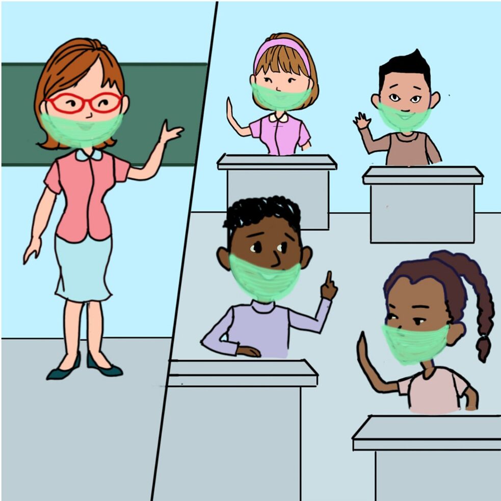 Im Rahmen des Komik Wettbewerb NDO 2021: Deutscholympiade, Online und Maske (DOM) 2021 