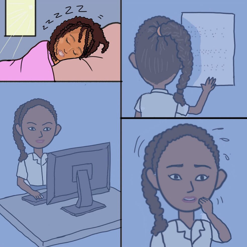 Im Rahmen des Komik Wettbewerb NDO 2021: Deutscholympiade, Online und Maske (DOM) 2021 