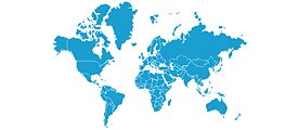PASCH dünya haritası