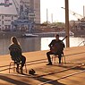 1:1-Konzert des Staatsorchesters Stuttgart mit Gitarrist Jonas Khalil am Hafen Stuttgart | Foto (Ausschnitt): © Staatsoper Stuttgart