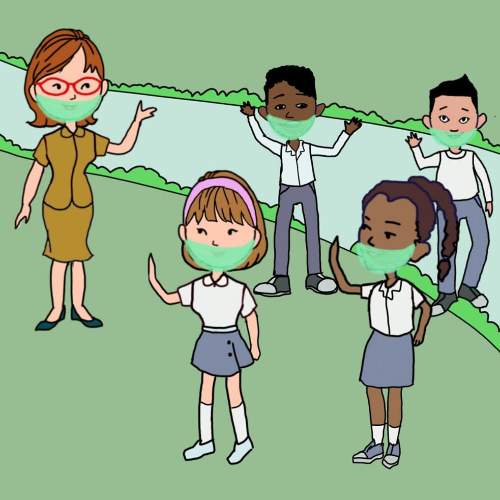 Im Rahmen des Komik Wettbewerb NDO 2021: Deutscholympiade, Online und Maske (DOM) 2021 