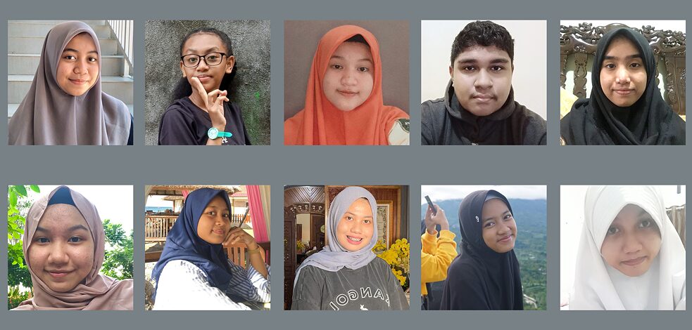 A. Afifah Araminta (SMA Islam Athirah 1 Makassar), Adriana Kezia Aronggear (SMA Negeri 3 Jayapura), Aflah Angelya (MA Negeri 2 Pekanbaru), Agustio Maitimu (SMA Negeri 1 Ambon), Aisyah Rahmadita (SMA Negeri 1 Lawang), Alliya Sonya Azarena (SMA Negeri 3 Batam), Alya Azizah Daulika (SMA Negeri 2 Kupang), Amiroh Kamilah Namora Lubis (SMA Negeri 1 Matauli Pandan), Anindya Oktaria Yudhanti (SMA Negeri 3 Yogyakarta), Asy Syifa Haris (SMA Negeri 4 Maros)