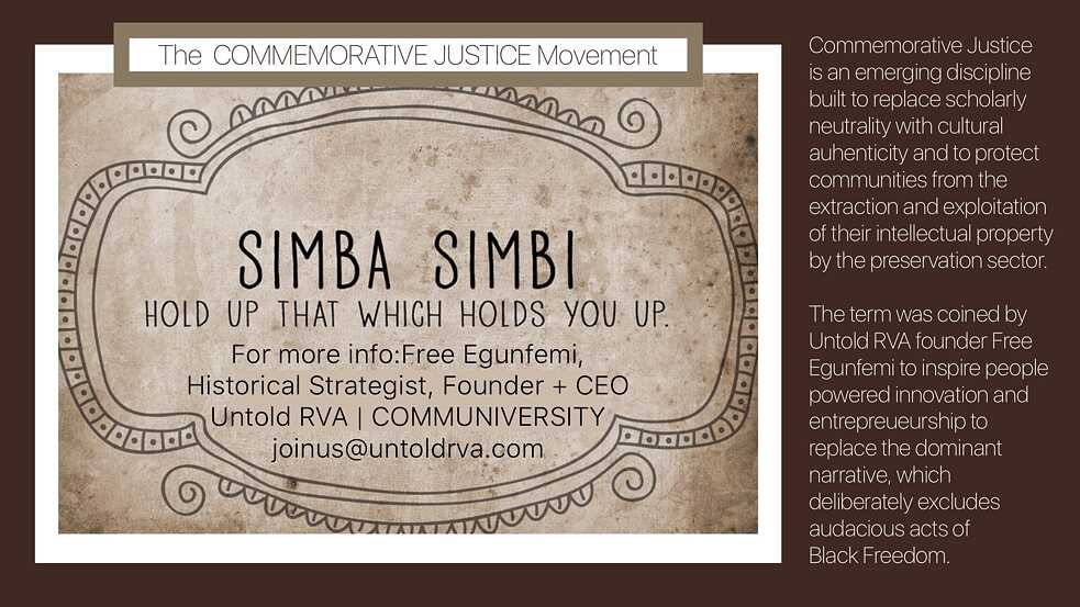 The Commemorative Justice Movement - Untold RVA