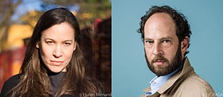 Portraits d'Ulla Lenze et d'Olivier Guez 