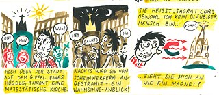 Sagrat Cor (heiliges Herz), die Kirche auf dem Hausberg Tibidabo, ist ein Highlight jedes Barcelona-Besuchs. Das Besondere ist die fantastische Aussicht sowie die 7,5 m hohe Jesus Statue auf der Kuppel. Ursprünglich war hier Ende des 19. Jahrhunderts eine evangelische Kirche und eine Hotelanlage mit Casino geplant. Die katholischen Ritter kauften stattdessen das Grundstück und ließen nach Vorbild Sacré-Cœurs die Basilika errichten.