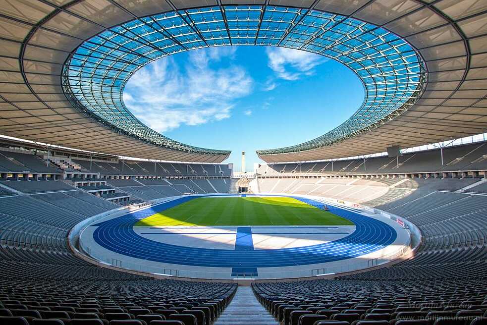 Das Olympiastadion in Berlin 