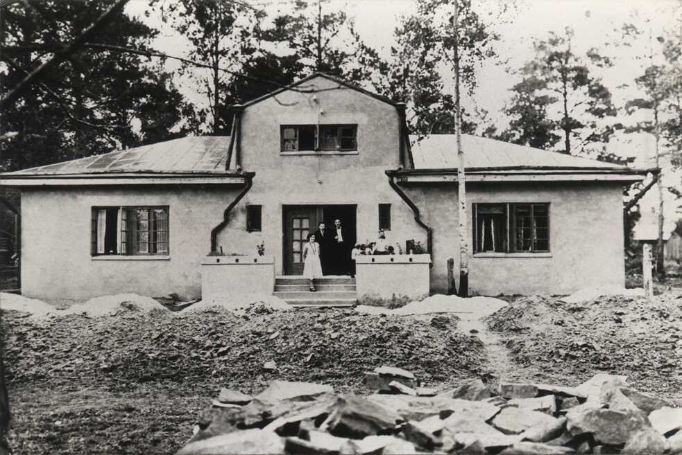 Haus des Ingenieurs Begemann in Krassnaja Gorka. Kemerowo. Architekt: J. van Lochem // 1925