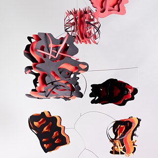 Scarlet, Black, Orange (Colour shapes) - Jiaminzhang