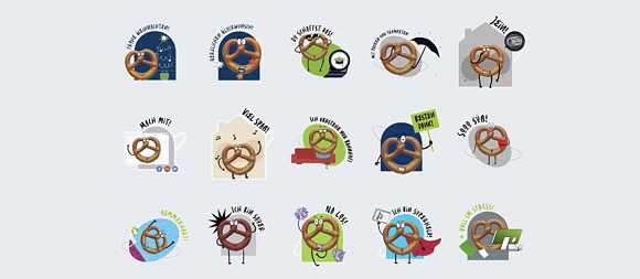 Digitale Sticker