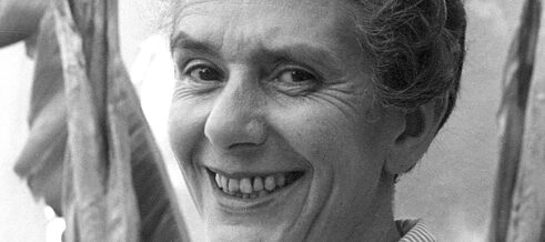 Erika Mann around 1950.