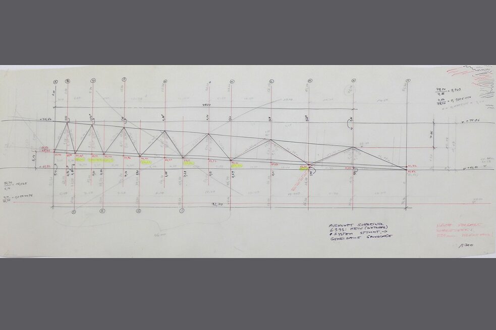 Brücke am Medienpark Köln, 1993-1994