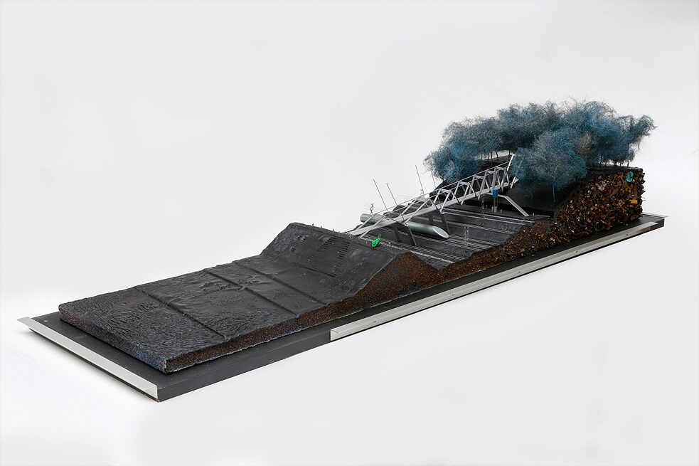 Fußgängerbrücke am Medienpark Köln, 1993/1994