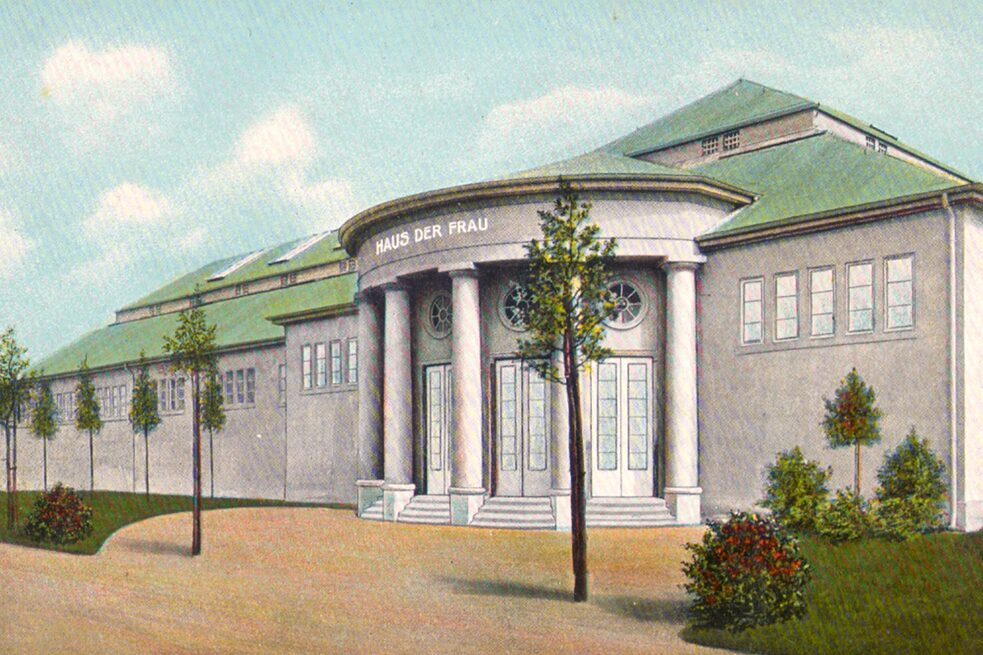 Haus der Frau - Postkarte