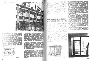 Lotte Stam-Beese, Mart Stam und Willem van Tijen - "Nieuwe Woningen" (Zeitschriftartikel) 